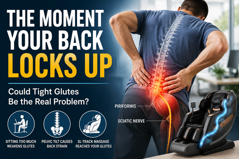 Piriformis & Lower Back Pain: Can a Massage Chair Help?