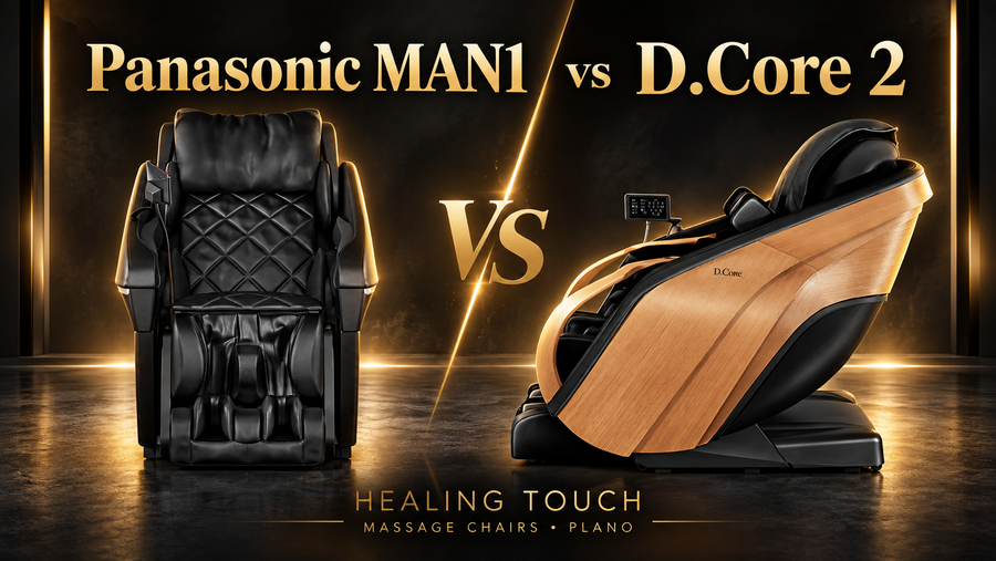 Panasonic MAN1 vs D.Core 2: Smart Control or True Shiatsu?
