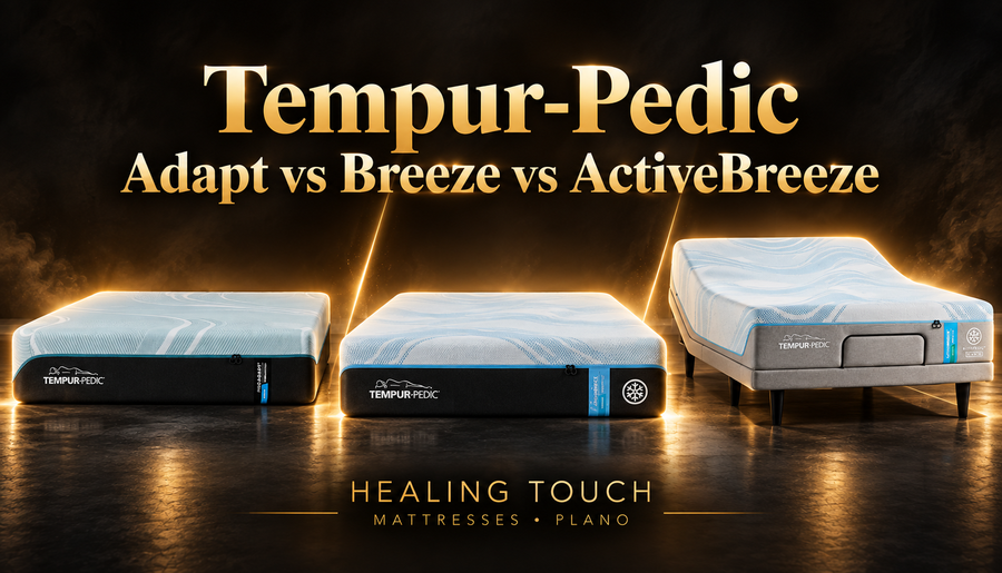 Tempur-Pedic Mattress Comparison: Adapt vs. Breeze vs. ActiveBreeze