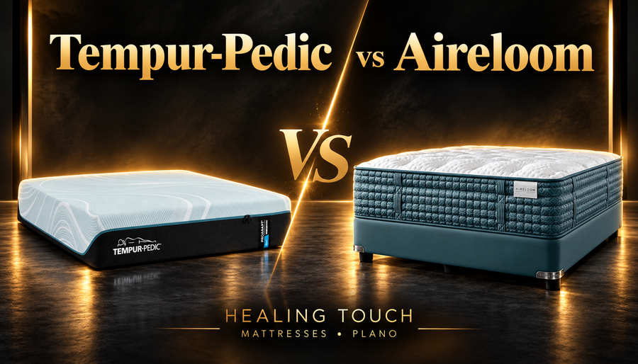 Tempur-Pedic vs. Aireloom: Mattress Construction, Feel and Value