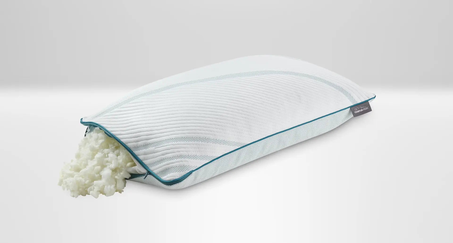 Tempur-Pedic TEMPUR-Adapt ProAdjust Pillow showing ergonomic design and adjustable support for restful sleep.