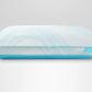 Tempur-Pedic Breeze ProHi Pillow with contoured design and breathable cover for enhanced comfort and support during sleep.
