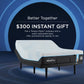 Tempur-Pedic TEMPUR-Ergo Power Base with adjustable head and foot, featuring sleek design and remote control for customizable comfort.