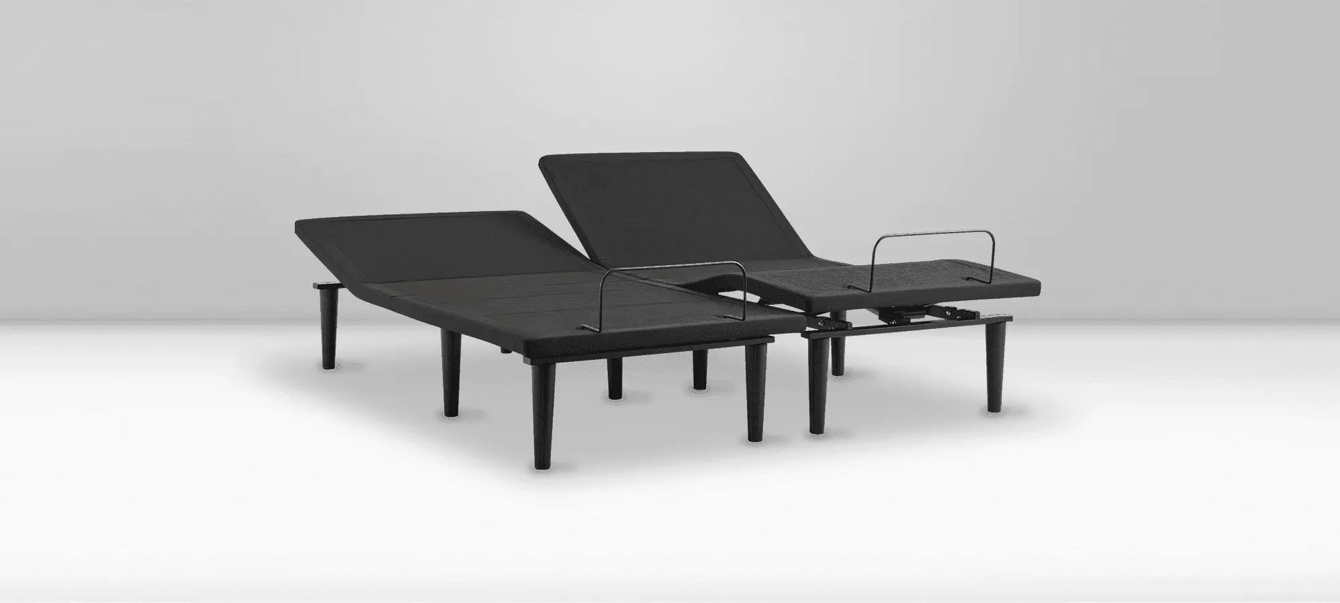 Tempur-Pedic Ease® Power Base with remote control, adjustable bed frame for customizable comfort and support.