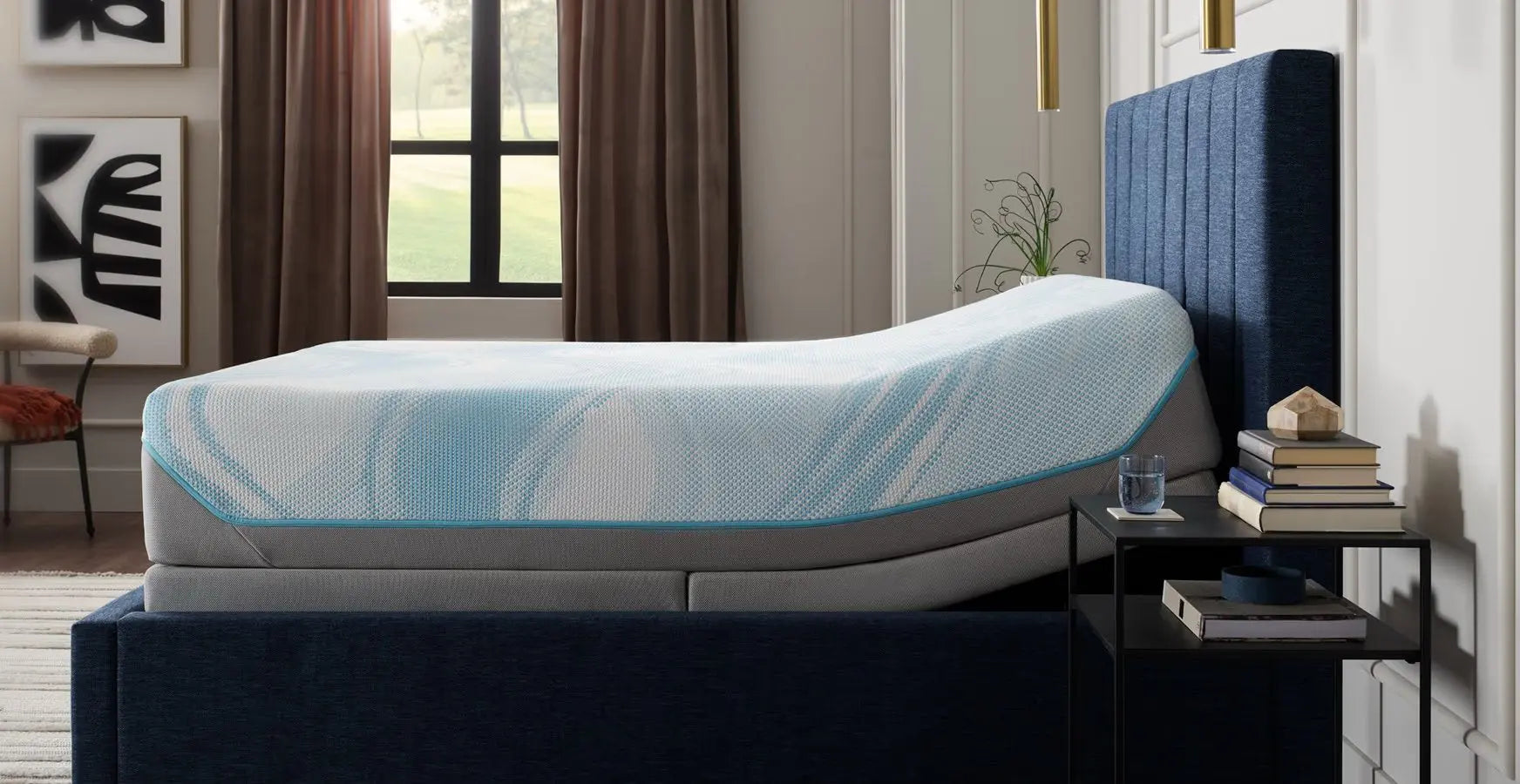 Tempur-Pedic Tempur Active Breeze mattress with cooling cover and plush surface, designed for optimal sleep comfort.
