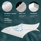 Malouf Five Sided + OmniPhase mattress protector showing its breathable fabric and secure fitted design for full mattress protection.