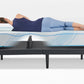 Tempur-Pedic TEMPUR-Ergo ProSmart Base showing lumbar support and adjustable bed features in a sleek, modern design.