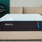 Tempur-Pedic LuxeAdapt Soft mattress showing plush surface with memory foam layers and textured fabric for comfort and support.
