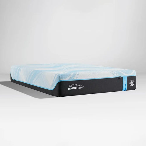 TEMPUR-LuxeBreeze mattress, angled view