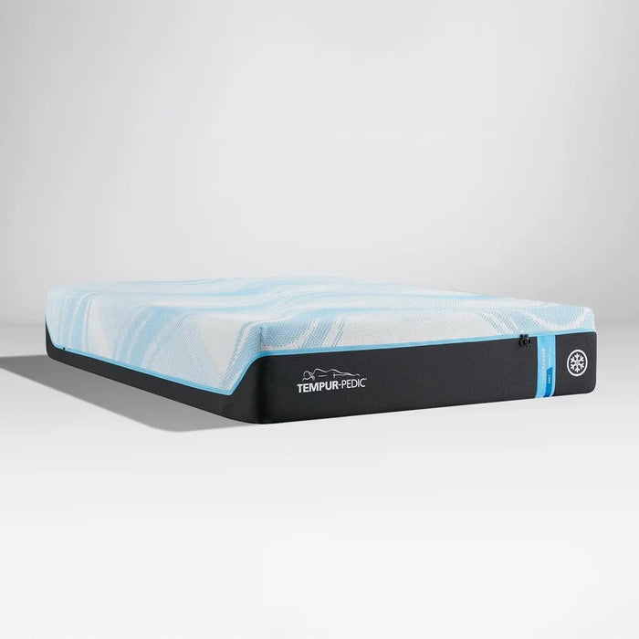 TEMPUR-LuxeBreeze mattress, angled view