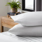 Malouf Smooth Bamboo Rayon Sheet Set in ash color, soft and breathable bed sheets with a sleek, natural fabric appearance.