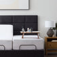 Malouf Five Sided OmniPhase Mattress Protector showing its sleek, fitted design on a mattress for full protection.