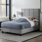 Malouf Duncan platform bed frame with a sleek design, featuring a sturdy wooden structure and a neutral finish for modern bedrooms.