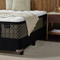 Aireloom Luxetop M2 Luxury Firm mattress detail showing plush fabric and premium stitching for secure and comfortable sleep support.
