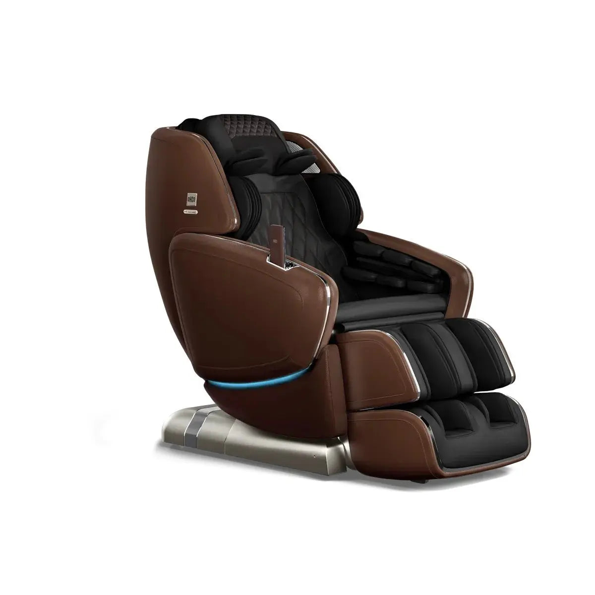 OHCO M.8 NEO coffee machine with sleek black design and digital control panel on a countertop.