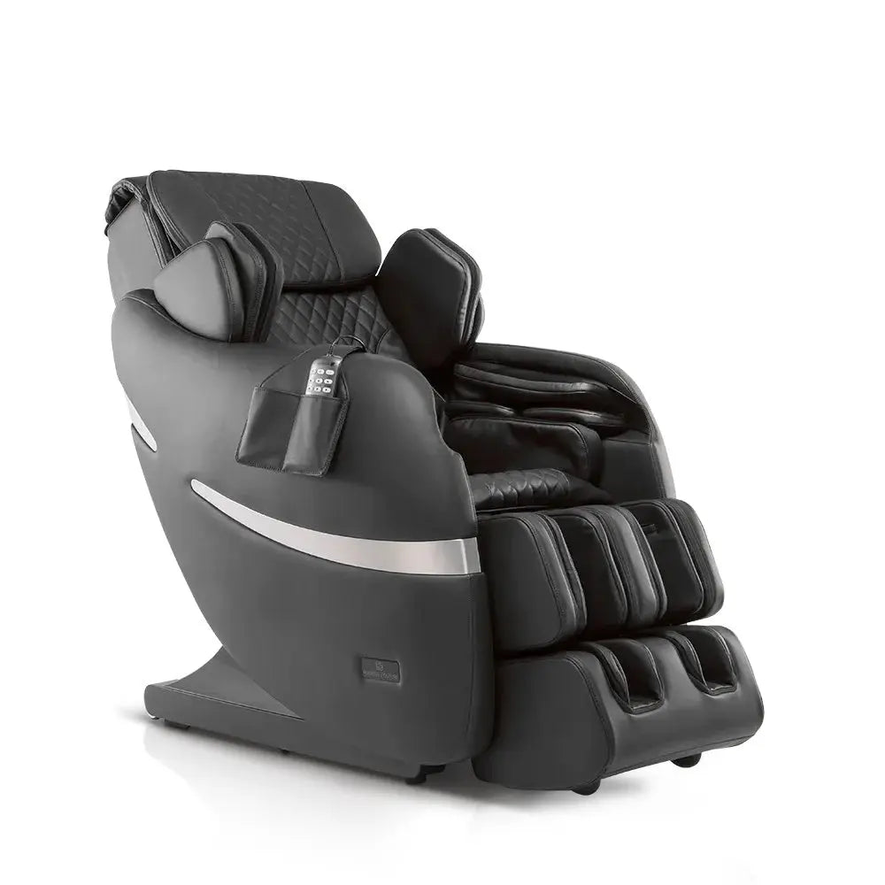 Positive Posture Brio+ ergonomic office chair with adjustable height and lumbar support, shown in a modern workspace setting.