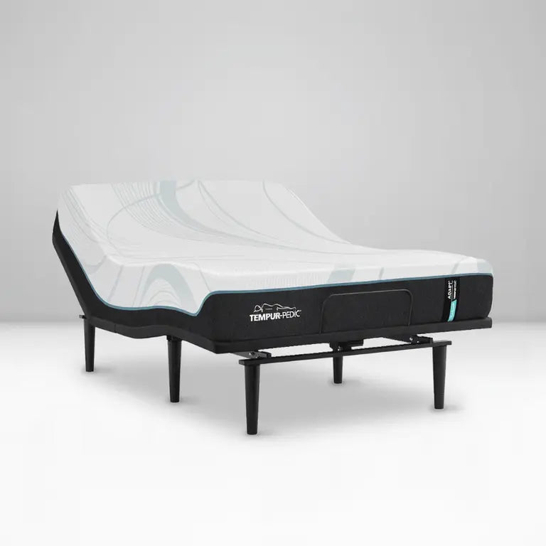 Tempur-Pedic Ease® Power Base, modern adjustable bed frame with remote control, designed for customizable comfort and support.