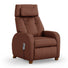 Positive Posture Cafe+ Recliner in chestnut finish, showing the ergonomic design and plush upholstery for comfortable seating.