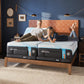 Tempur-Pedic TEMPUR-Ergo® Smart Base with split design, black finish, and adjustable features for personalized comfort and support.